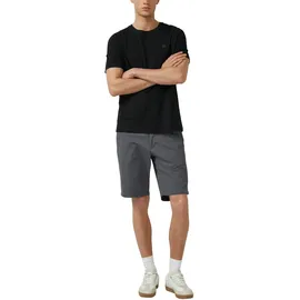 s.Oliver Chinoshorts S.OLIVER, Herren, Gr. 34, N-Gr, grau, Web, Obermaterial: 97% Baumwolle, 3% Elasthan, unifarben, regular fit knielang, Hosen Chinoshorts, mit Taschen