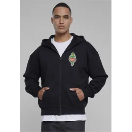 Upscale by Mister Tee Santa Monica Heavy Oversize Reißverschlusspullover Black S