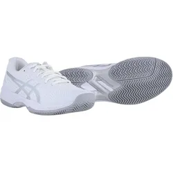 Asics Tennisschuhe Gel Game 9 Clay/Sandplatz 2023 weiss/silber Damen