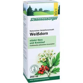 Schoenenberger Weißdorn Heilpflanzensaft 200 ml