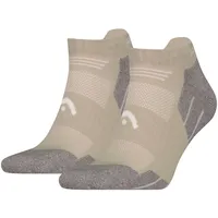 Head Sneakersocken 2P grau 39-42