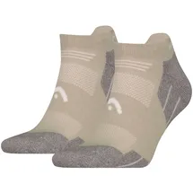 Head Sneakersocken 2P grau 39-42