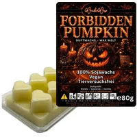 WonderWax Duftwachs WonderWax® Duftwachs 6 Herzen, (Forbidden Pumpkin), Duftrichtung: Forbidden Pumpkin