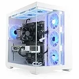 Gaming PC mit Windows 11 Home | AMD Ryzen 7 8700F 8X 4.1 GHz | RTX 5060 Ti (8 GB) | 4000 GB M.2 NVMe | 64 GB DDR5 RAM | WLAN | Computer für Zocker, Gamer Desktop Rechner zum Spielen | A15078