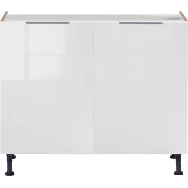 OPTIFIT Spülenschrank Tara 100 x 58,4 x 87 cm Weiß
