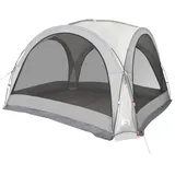 vidaXL Pavillon 3,6 x 3,6 m Weiß
