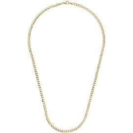 Luigi Merano Panzerkette glanz Gold 375 goldfarben 45 cm
