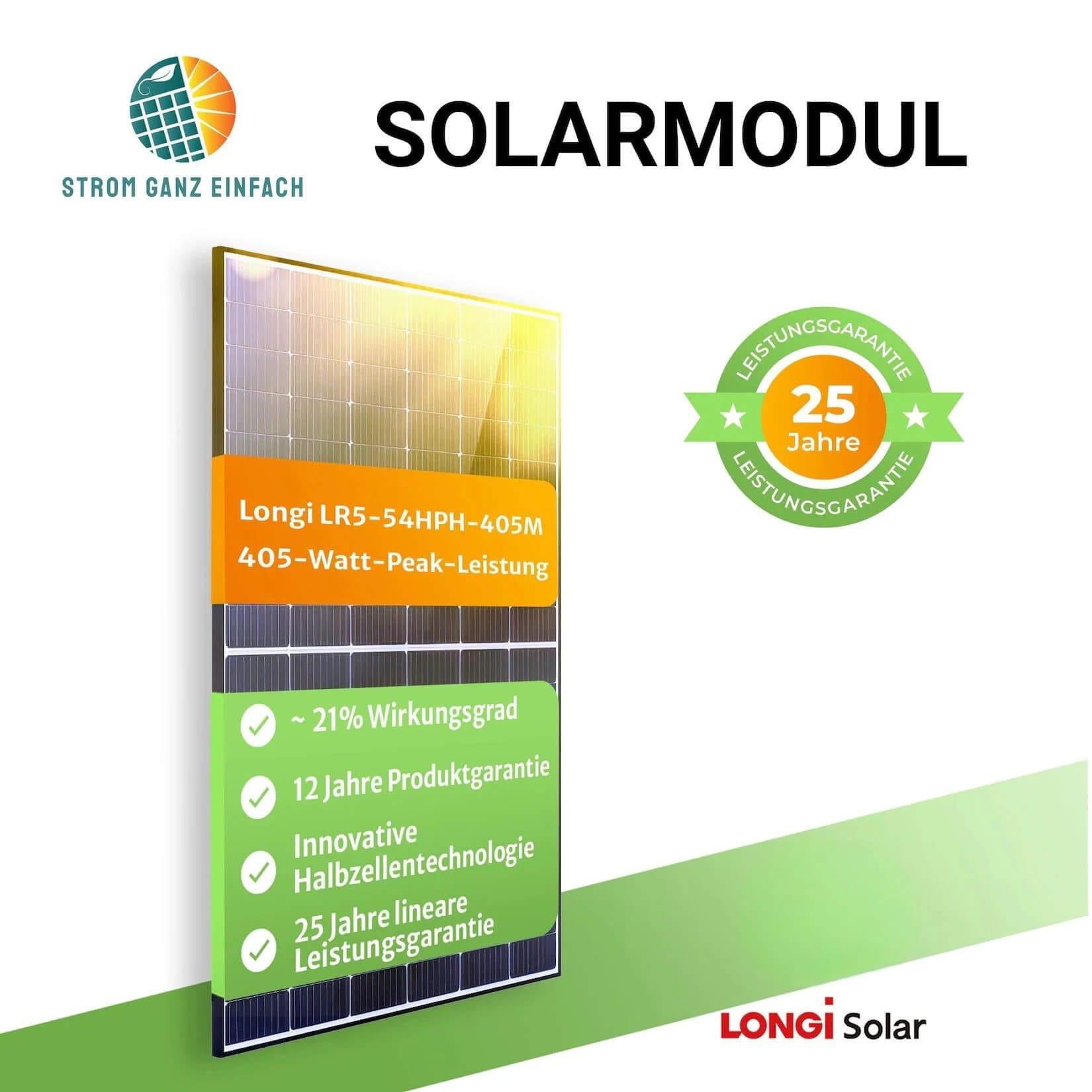 DAH Solarmodul mit 440 Watt – Solarmodul für Balkonkraftwerk