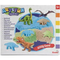 Simba Spielsand Set Dinosaurier 3X 200g Knete