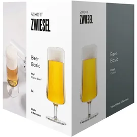 Schott Zwiesel Beer Basic Bierglas 0,3 l 4 St.