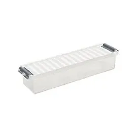 SUNWARE Aufbewahrungsbox Q-Line 27 x 8,4 x 6,1 cm 1-tlg. transparent