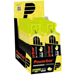 PowerBar PowerGel Original (Kohlenhydrat-Gel) Zitrone/Lime 24x41g Box