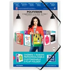 Oxford Eckspanner Polyvision DIN A4 transparent, 1 St.