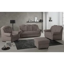 Home Affaire 2-Sitzer »Boston«, Sofa mit hoher Rückenlehne braun