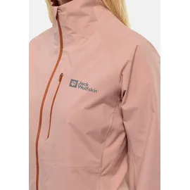 Jack Wolfskin Gravex 2.5L Damen Outdoorjacke leicht pastellrosa - L