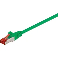 Goobay CAT 6 patch cable S/FTP (PiMF), Grün 0,25