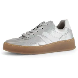 Gabor Comfort Sneaker Silber | Gr.: 40,5