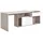 FMD Eckschreibtisch »Diego« Hochglanzfronten, mit Regalelement, viel Stauraum