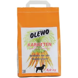 OLEWO Karottenpellets Hundezusatzfutter 5 Kilogramm