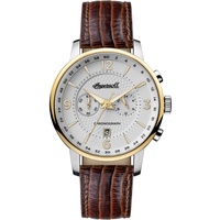 Ingersoll Herren Analog Quarz Uhr mit Leder Armband I00602