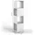 Vicco Drehregal Standregal 35,2 x 144,2 x 35,2 cm Weiß
