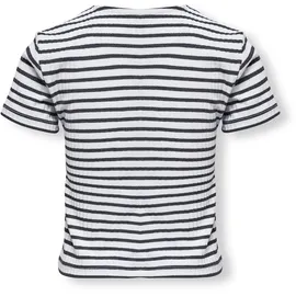 KIDS ONLY ONLY T-Shirt Kognella STRIPED S/S O-NECK TOP JRS Noos, Night sky 146/152, EU