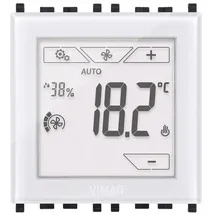 Vimar - 02951.b Touch-thermostat Für Hausautomation, 2 M, Weiß