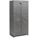 Zeller Textil-Schrank 75 x 50 x 160 cm Grau