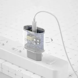 DUDAO A14EUC PD 20W USB-C Wandladegerät Kabel - Weiß