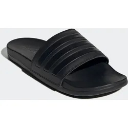 Badesandale ADIDAS SPORTSWEAR "COMFORT ADILETTE", Gr. 38, schwarz (core schwarz, core schwarz, core schwarz), Synthetik, sportlich, Schuhe