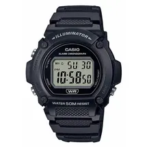 Casio Fitnessuhr W-219H Silikon 50 mm 1AVCF