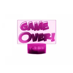 MaxCustom 3D Nachtlicht - Game Over!