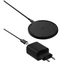 Belkin BOOST Charge Ladepad 15W USB-C mit Netzt.schw. WIA012kqBK - Schwarz