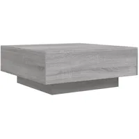 VidaXL Couchtisch Grau Sonoma 80x80x31 cm Holzwerkstoff
