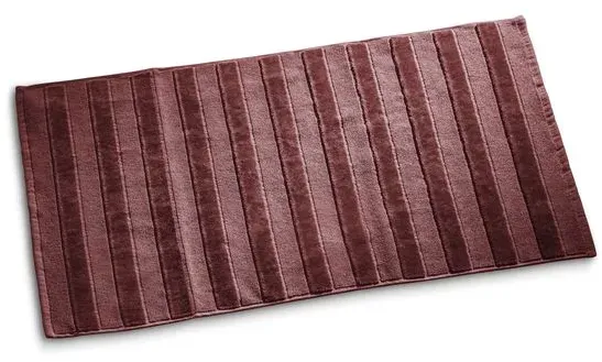 Collection Noblesse Badvorleger Savannah 50 x 70 cm Baumwolle Rot Bordeaux