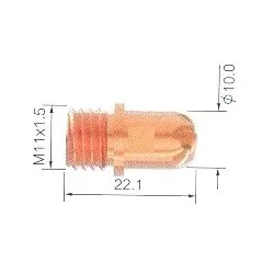 Elektrode kurz für P90-P162