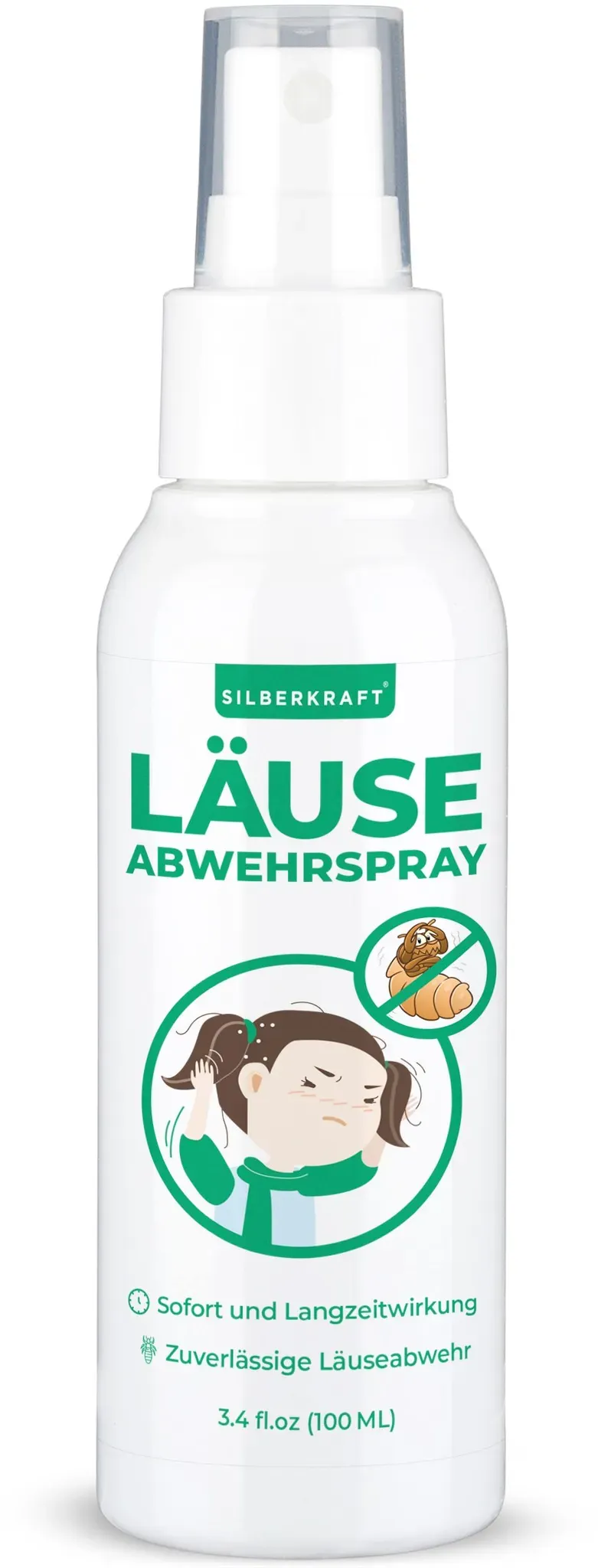 Silberkraft Kopfläuseabwehrspray Spray 100 ml