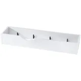 Vladon Garderobenpaneel, Weiß, 83.5x12.5x21 cm, Garderobe, Garderobenpaneele, Garderobenpaneele