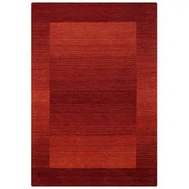 THEKO Wollteppich THEKO "Gabbeh Super, Handweb, auch als Läufer erhältlich, reine Wolle" Gr. 7, rot, B:240cm H:9mm L:340cm, Wolle, Teppiche, Schlafzimmer, Wohnzimmer, Esszimmer, auch als Bettumrandung
