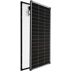 Solarmodul OFFGRIDTEC "MONO 200W V2 Solarpanel 30V Black Frame", schwarz, Solarmodule, 11-Busbar-Technologie