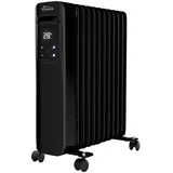 Tronitechnik Ölradiator TT OR 311 Schwarz 11 Rippen 2500W Drei Stufen WiFi