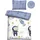 biberna Feinbiber Weltraum Blau 100 x 135 cm + 40 x 60 cm