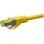danicom RJ45 Netzwerkkabel S/FTP (PiMF), mit CAT 7 Rohkabel, Gelb, 20m