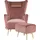 Home Affaire Sessel HOME AFFAIRE "Telford auch in Fellimitat, Sessel B/T/H: 77/92/106 cm", rosa (altrosé), B:77cm H:106cm T:92cm, Samtoptik (100% Polyester);Luxus-Microfaser Lederoptik (100% Polyester);Struktur fein (100% Polyester);Fellimitiat (100% Polyester),