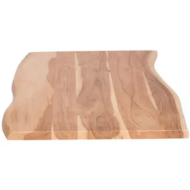 Sam Tischplatte Baumkante Akazie Natur 80 x 60 cm CURT