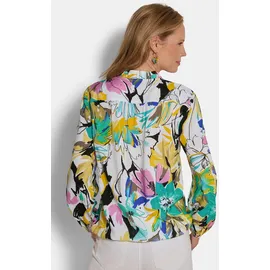 GOLDNER Viskosebluse mit Blumenprint bunt 38
