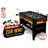 CARROMCO Kickertisch Deutschland-XT Fußballtisch Kicker Limitierte EM-Edition 4x Kickerbälle - Schwarz/Rot/Gold