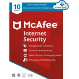 McAfee Internet Security 2025 ESD 10 Geräte 12 Monate ML Win Android iOS