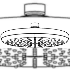 Grohe Tempesta 210 Kopfbrause 26410000