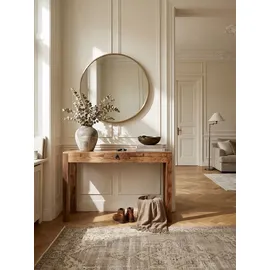 KADIMA DESIGN MUMBAI Konsolentisch 120 x 40 x 70 cm beige
